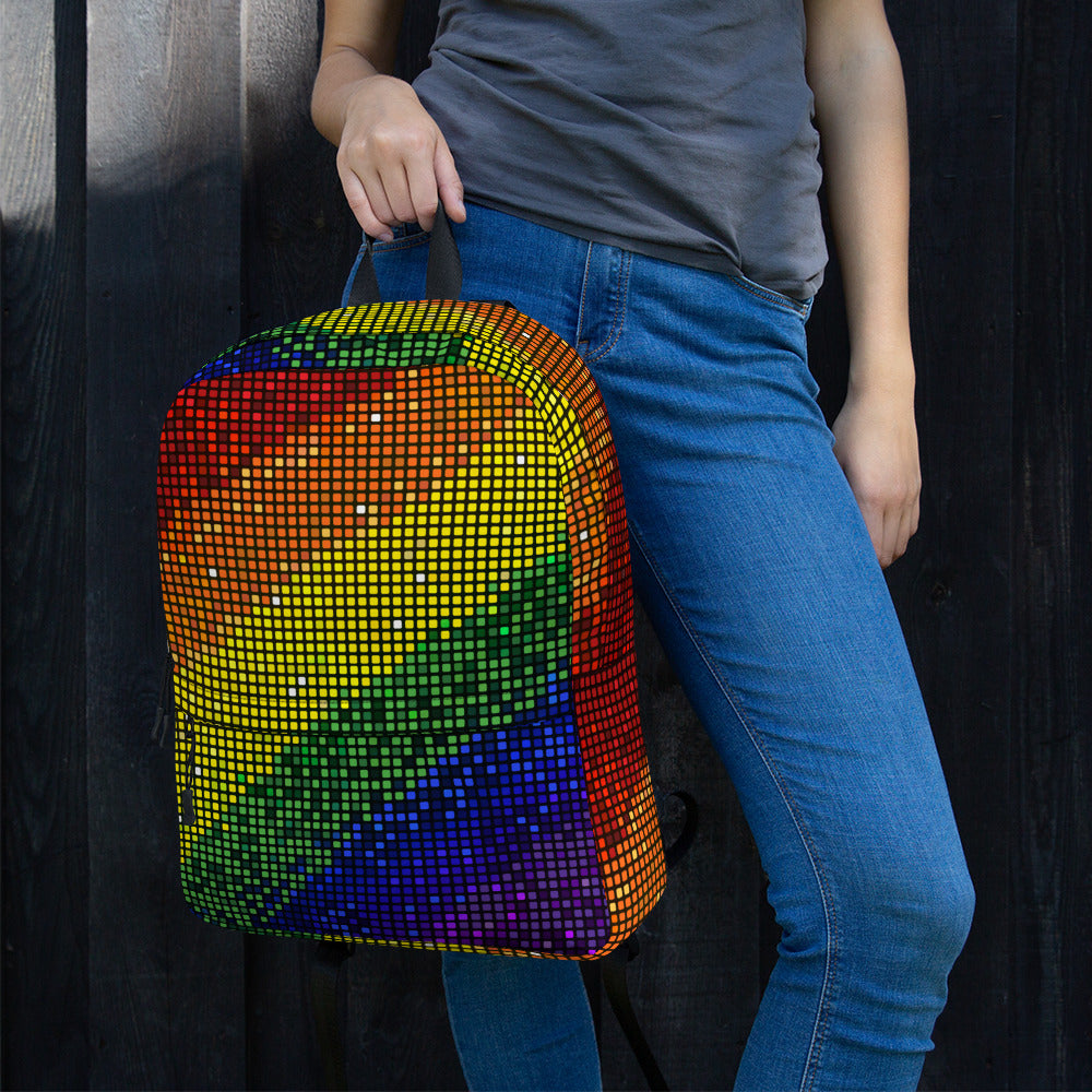 Gay Pride Rainbow Flag Backpack Bag All-Over Print Unisex Backpack