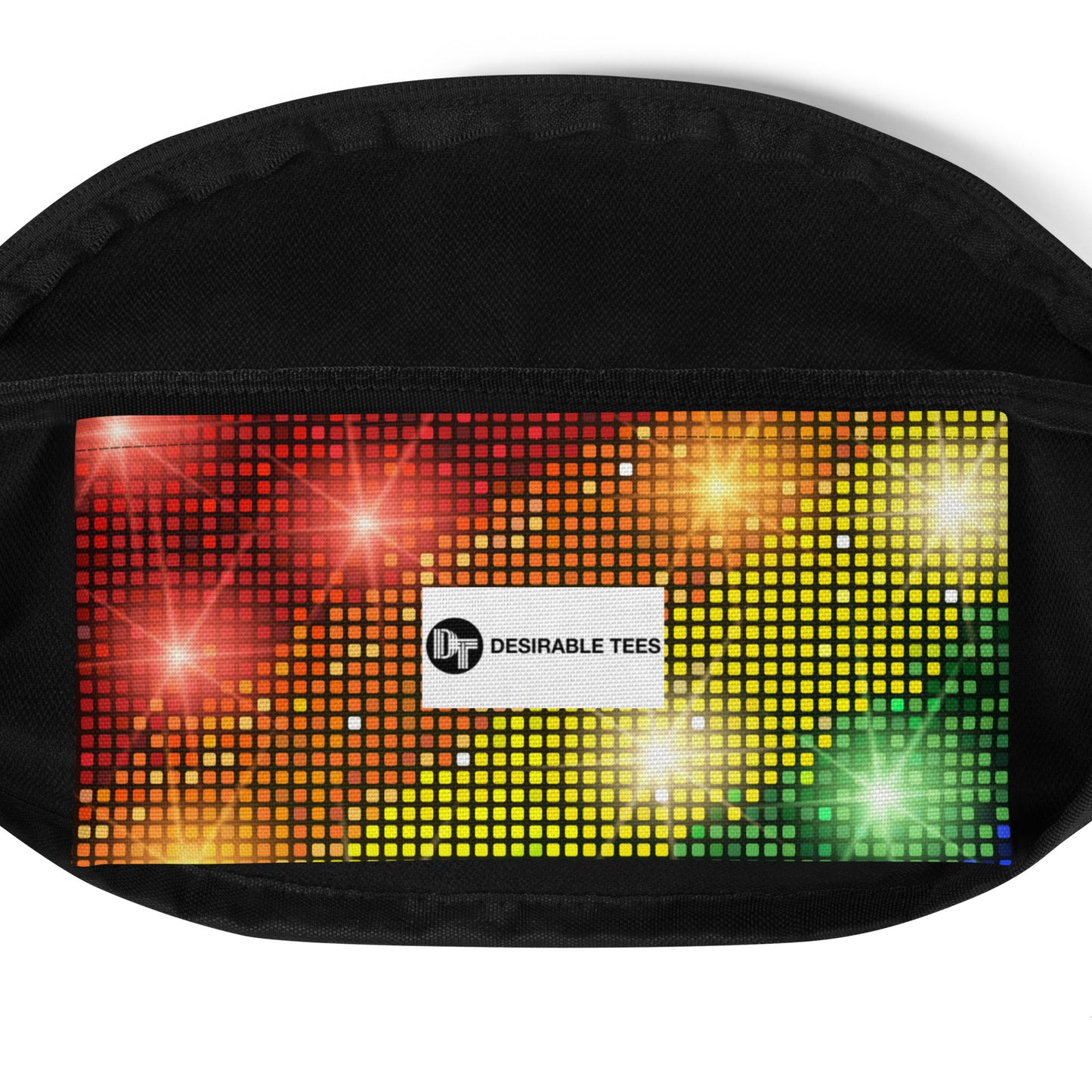 Gay Pride Rainbow Flag Bum Bag Belt Bag All-Over Print Sparkling Unisex Fanny Pack