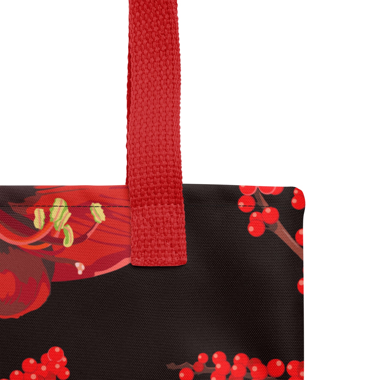 Floral Tote Bag Oversized Floral All-Over Print Medium Shopper Bag