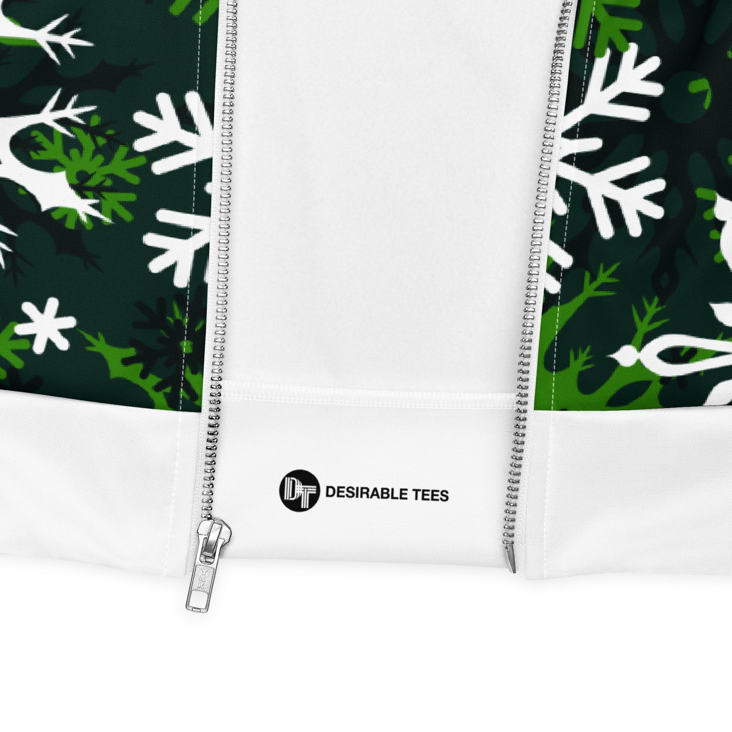 Christmas Party Jacket Oversized Snowflake Festive All-Over Print Unisex Bomber Jacket