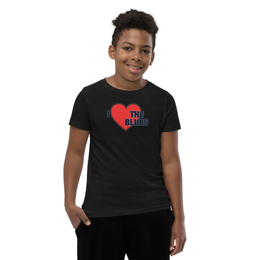Chelsea T-Shirt I Love The Blues TShirt Unisex Children's & Youth T-Shirt