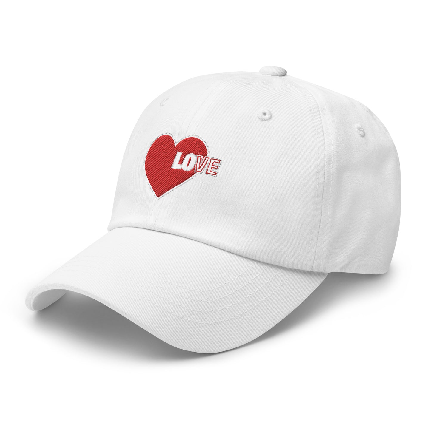 Love Is The Message Baseball Cap Dad Hat Just Love Unisex Cotton Baseball Cap