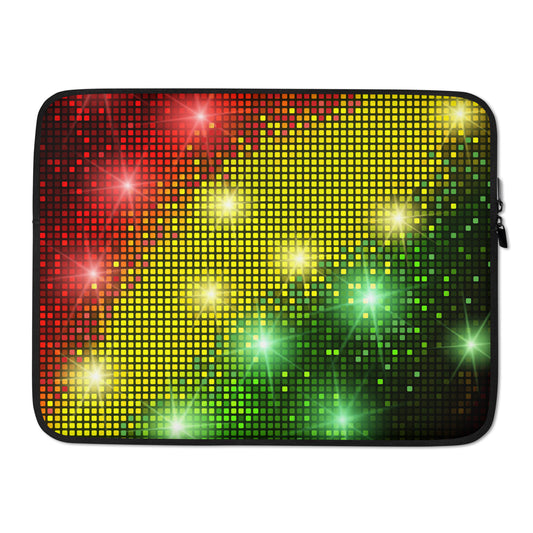 Multicoloured Sparkling Jewel Laptop Case