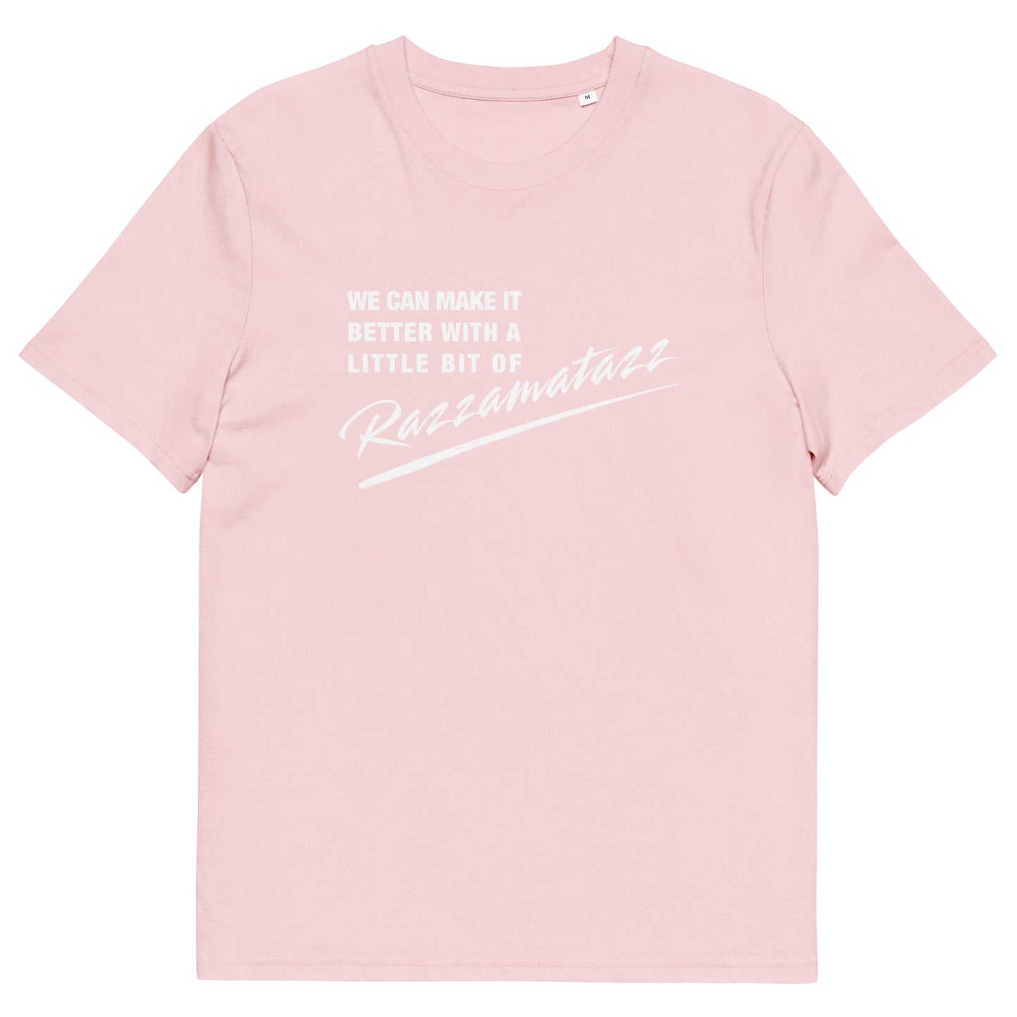 Razzamatazz T-Shirt Feelgood Positive Vibe Unisex Organic Cotton T-Shirt