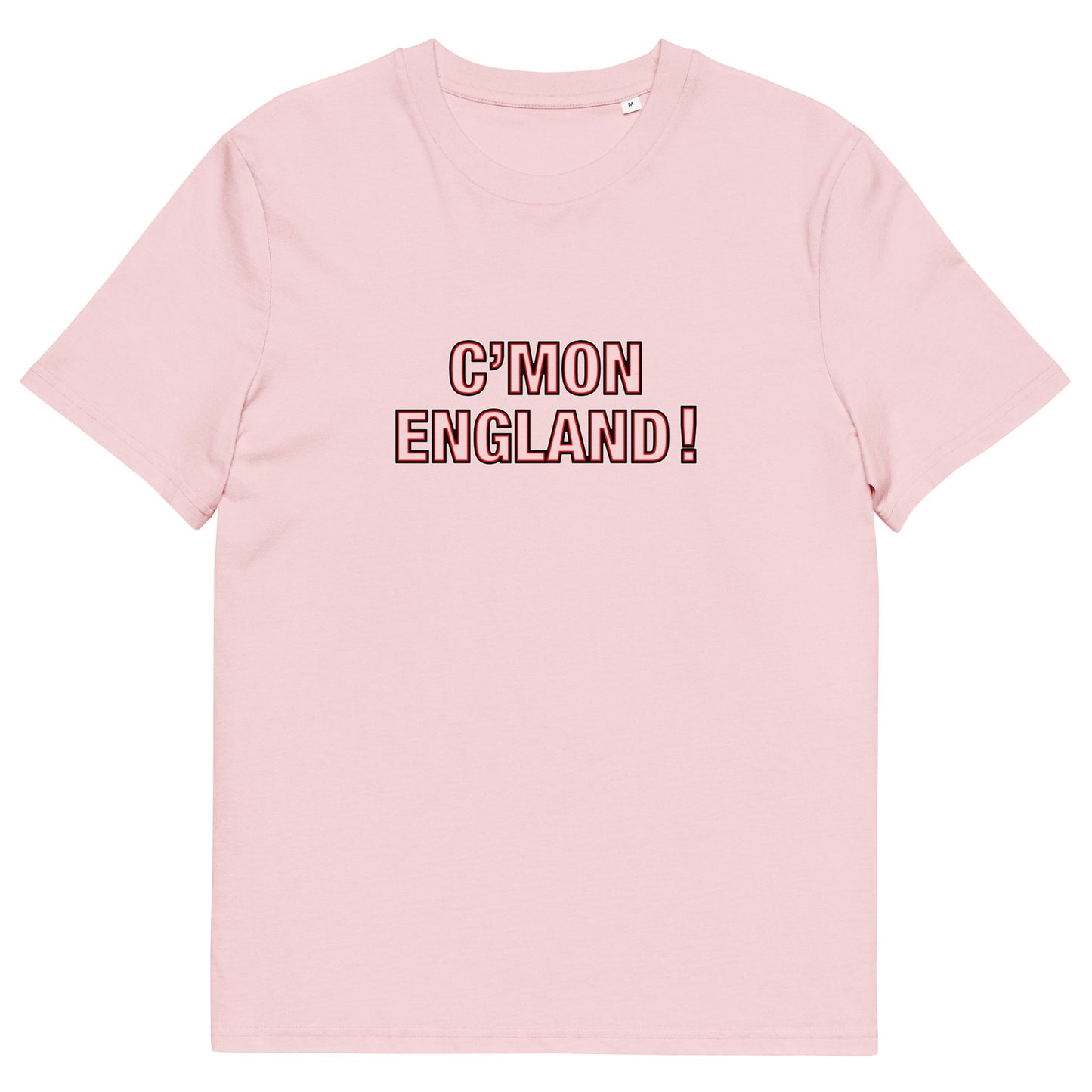 C'mon England! Euro 2024 T-Shirt Unisex Organic Cotton T-Shirt