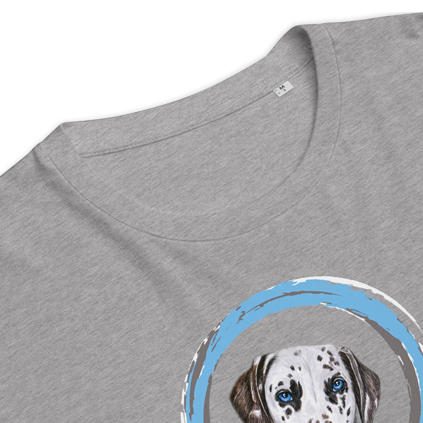 Dalmatian Dog TShirt Funny Dog Icon Shirt Unisex Organic Cotton T-Shirt