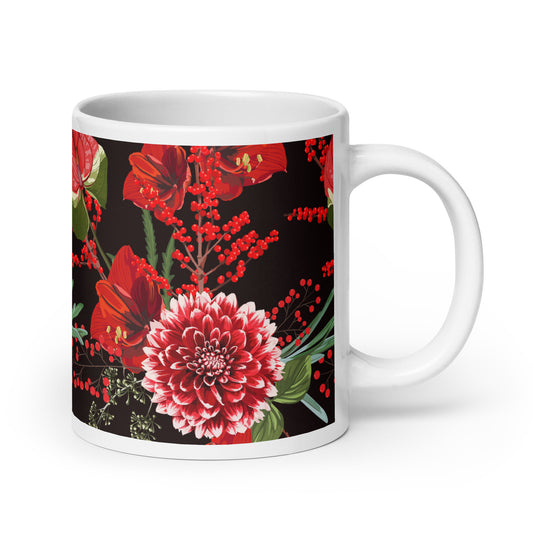 Floral Mug All-Over Print Glossy Multicoloured Ceramic Mug
