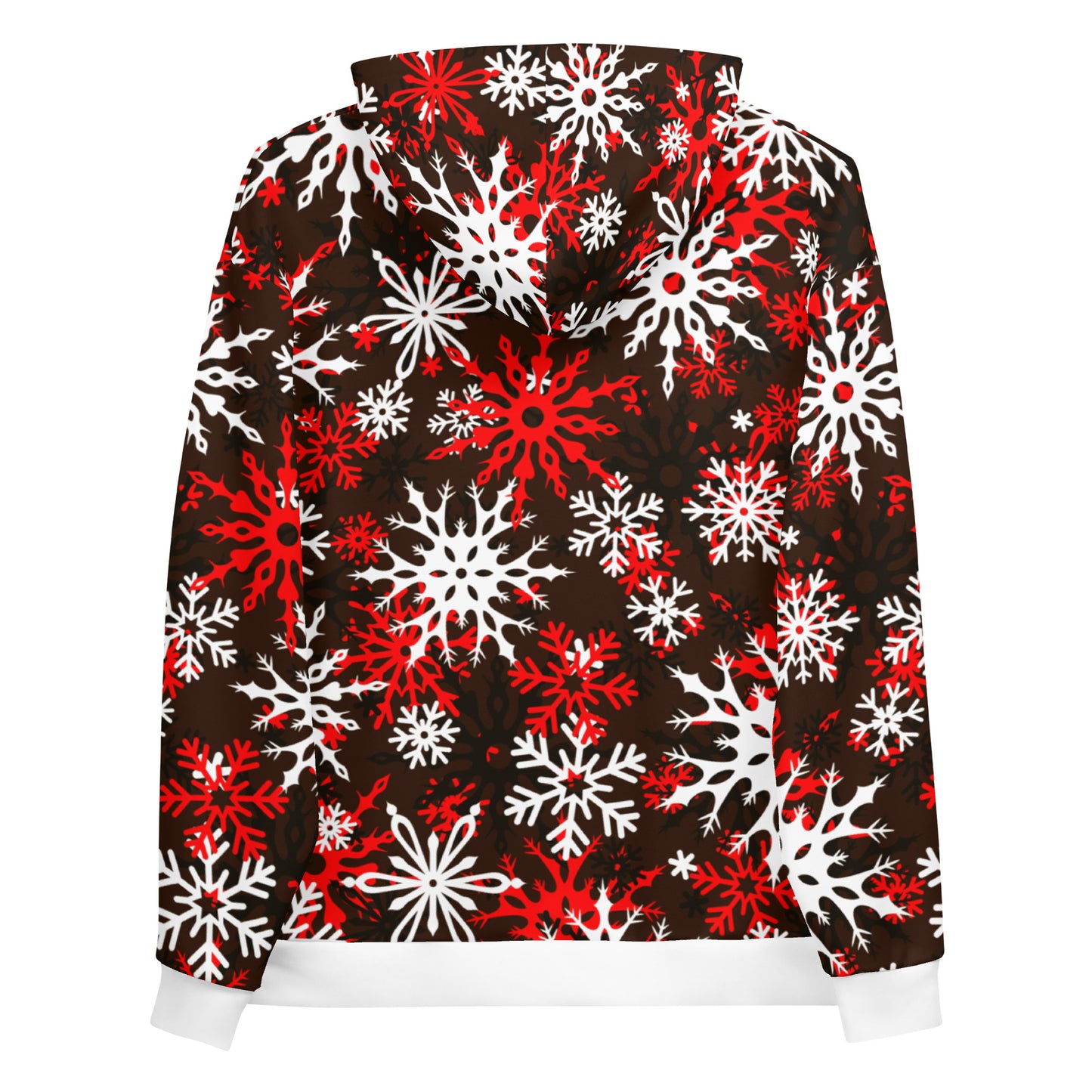 Christmas Themed Gift Hoodie Snowflake All-Over Print Unisex Hoodie