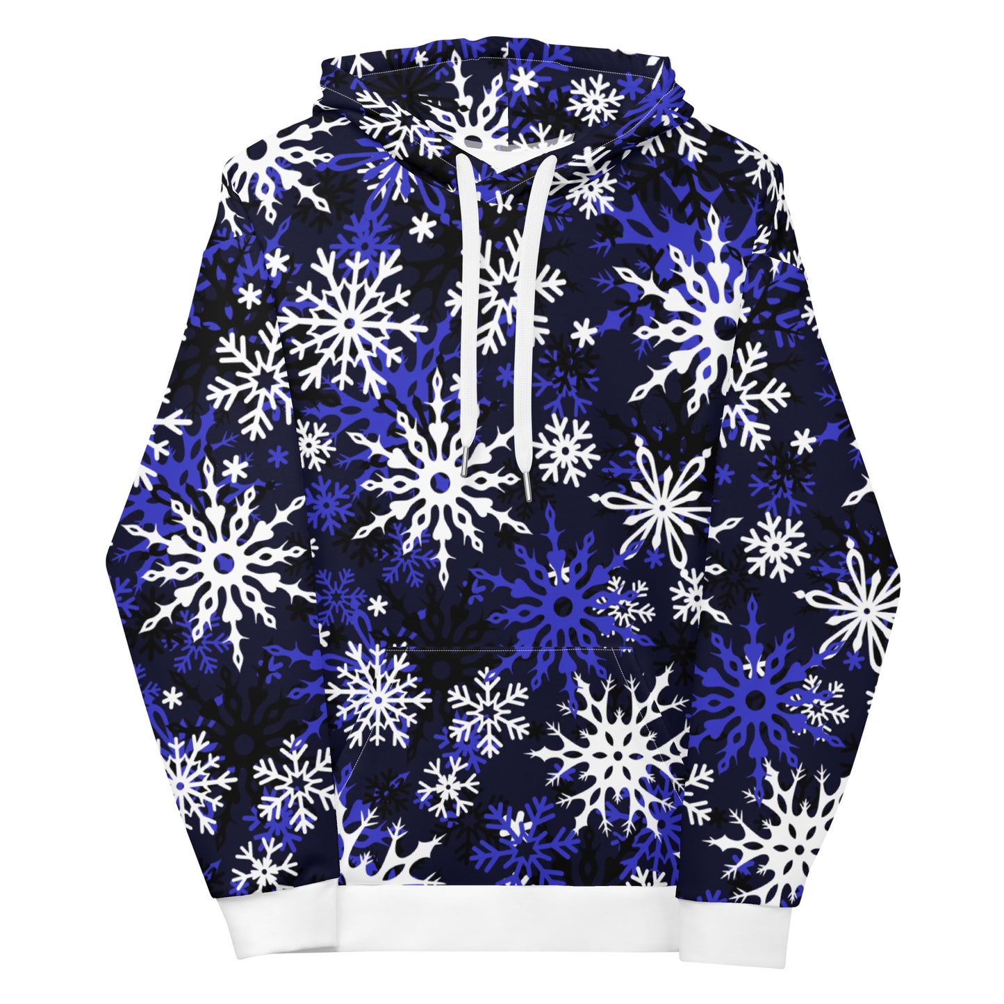 Christmas Themed Gift Hoodie Snowflake All-Over Print Unisex Hoodie