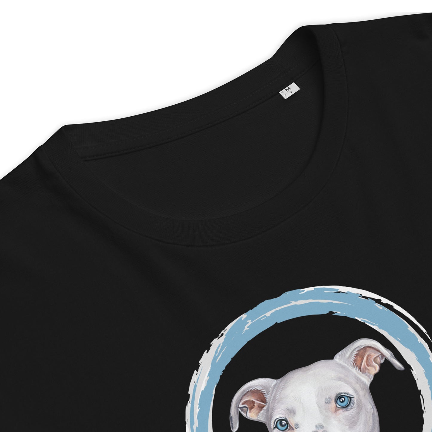 American Pitt Bull Terrier Dog TShirt Funny Dog Icon Shirt Unisex Organic Cotton T-Shirt