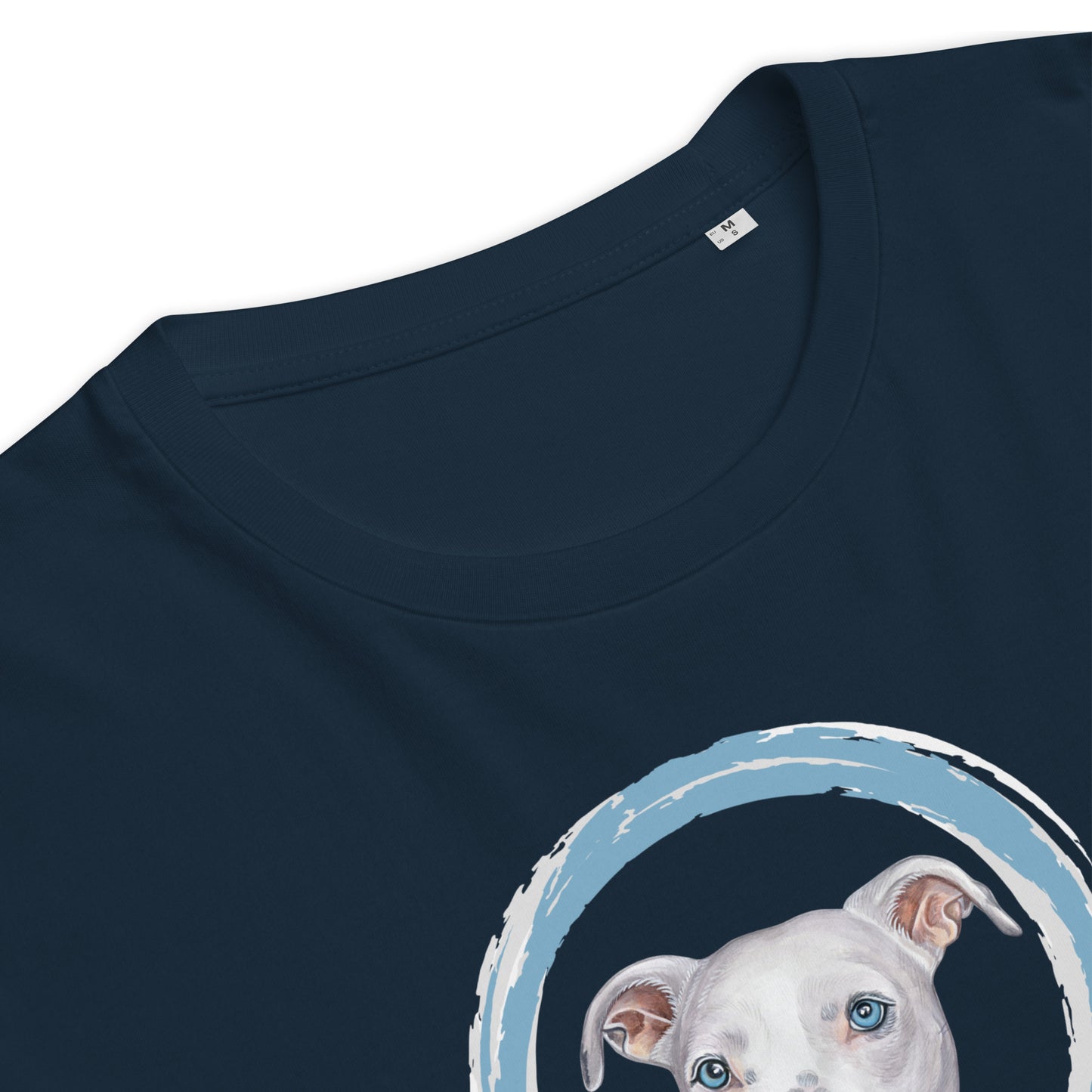 American Pitt Bull Terrier Dog TShirt Funny Dog Icon Shirt Unisex Organic Cotton T-Shirt